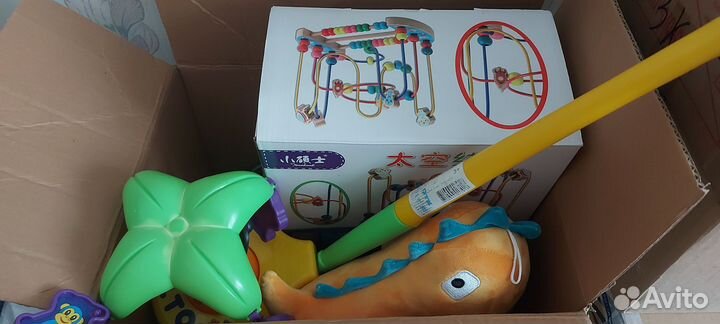 Развивающие игрушки пакетом