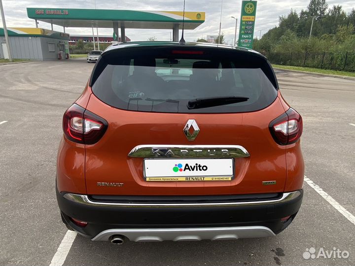 Renault Kaptur 2.0 AT, 2017, 83 650 км