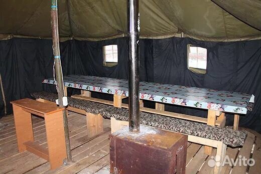 Армейские палатки зимние
