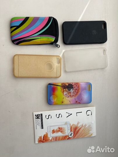 Чехлы и стекло для iPhone 5s
