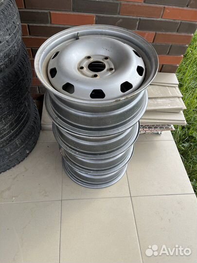 Диски штамповка Р16 + Летние шины