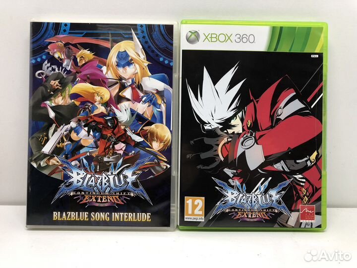 Диск Blazblue continuum shift Extend на Xbox 360