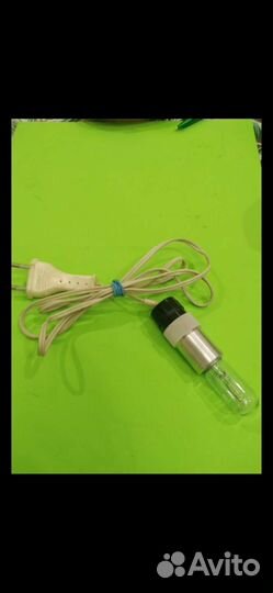 Патрон с лампой 8В,20Вт и шнуром для микроск. Мбс