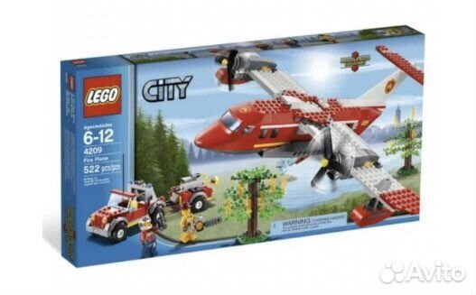 Lego City Пожарный самолет и Пожарный внедорожник
