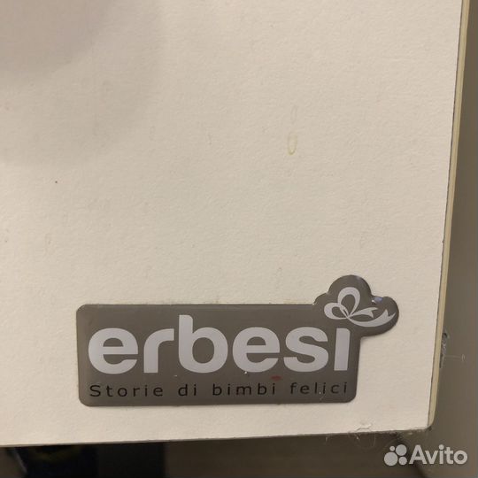 Комлект детская кроватка и комод Erbesi