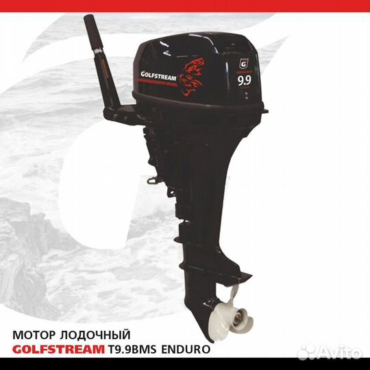 Лодочный мотор golfstream TE9.9BMS Enduro