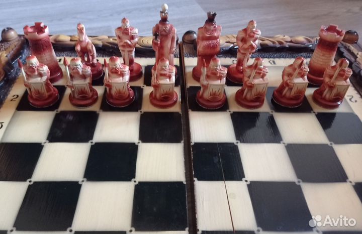 Шахматы деревянные ручной работы