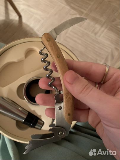 Набор подарочный для вина отвертка и остальное