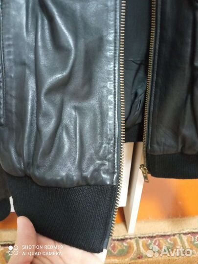 Куртка из натуральной кожи