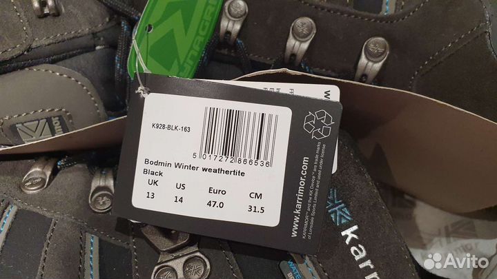 Ботинки bodmin winter weathertite 13 UK, 47