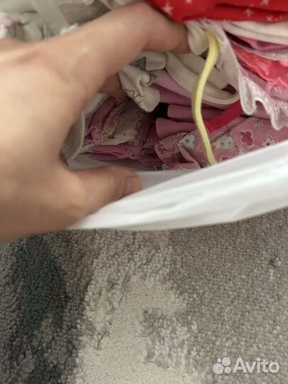 Пакет вещей на девочку