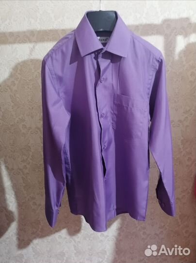 Рубашка школьная на мальчика 122