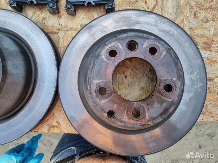 Тормозные диски на porsche cayenne turbo