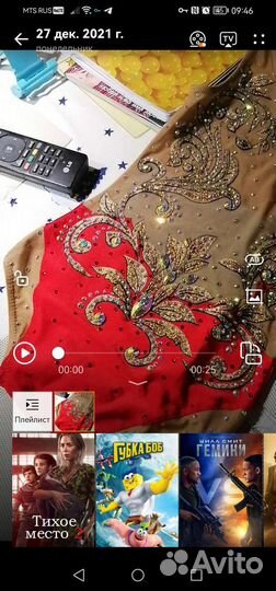 Купальник для спортивной аэробики девочки 130