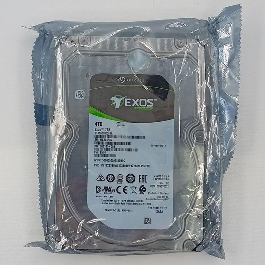 [ST4000NM002A] Жесткий Диск Seagate, 4 Тб, Sata, 3