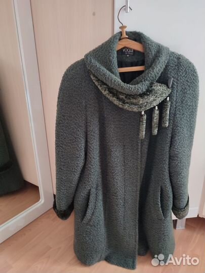 Пальто женское демисезонное 54 56 размера