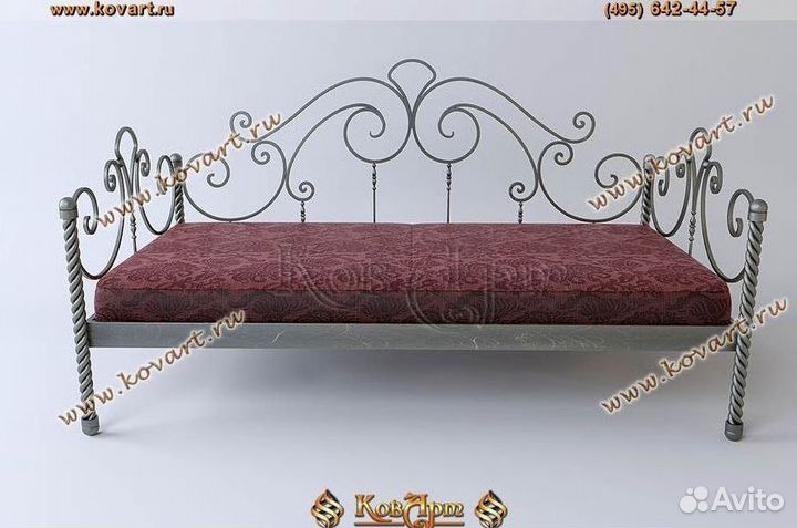 Кованые диваны. Диван кованый. ART: U072