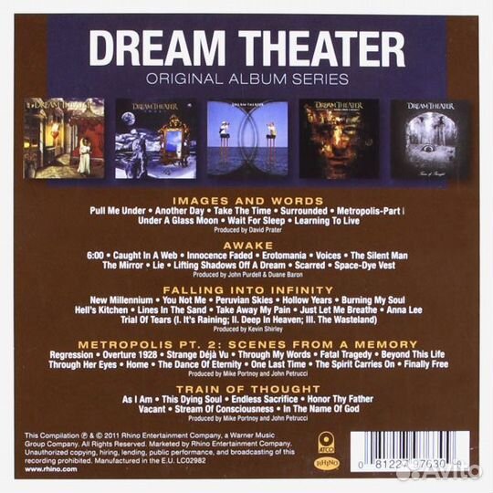 Dream Theater - Original Album Series (5CD)