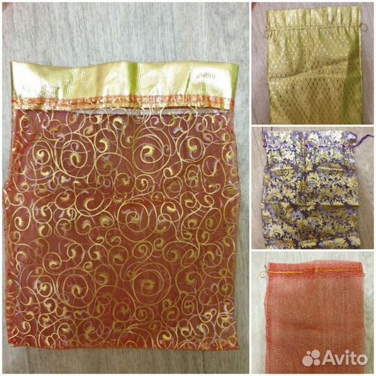 Подарочные мешочки из органзы