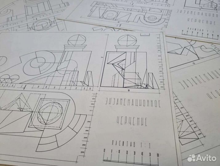 Репетитор по черчению и рисунку, мархи