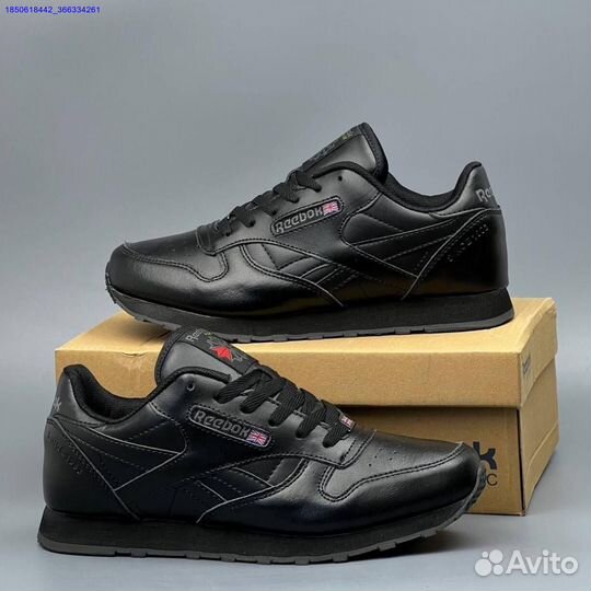 Кроссовки Reebok Classic Black (Арт.30404)