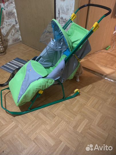 Санки коляска ника кидс