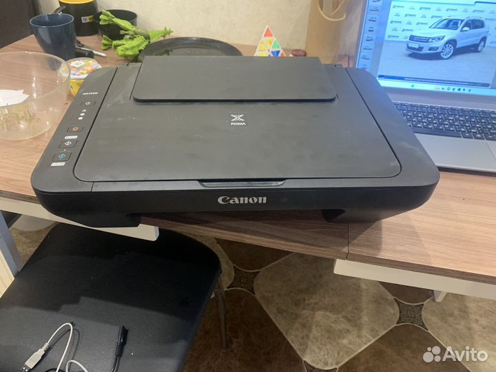 Цветной струйный мфу принтер canon MG2540S