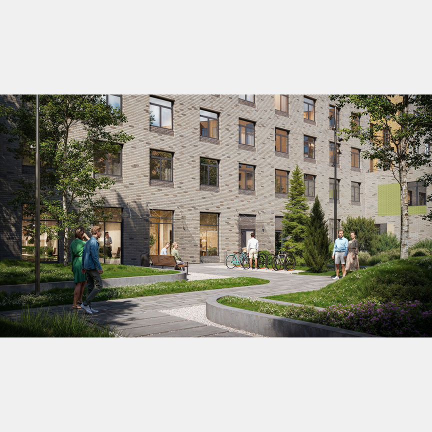 Квартира-студия, 23,3 м², 2/12 эт.