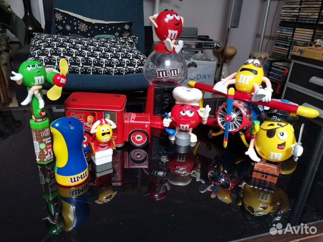 M&M’S Mars диспенсеры, игрушки 8шт
