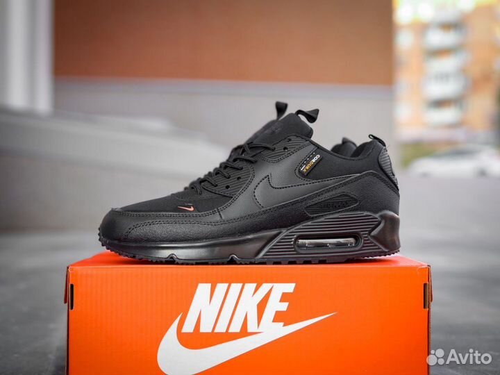 Кроссовки nike air max 90 черные