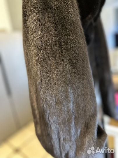 Шуба норковая blackglama 44 46