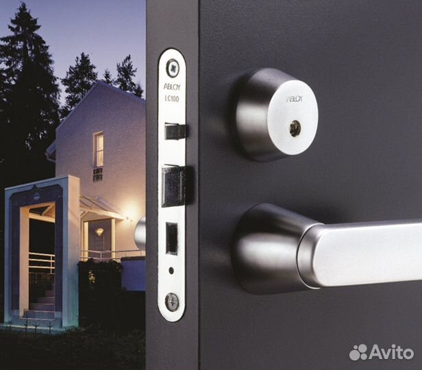 Замок врезной с ручкой Abloy