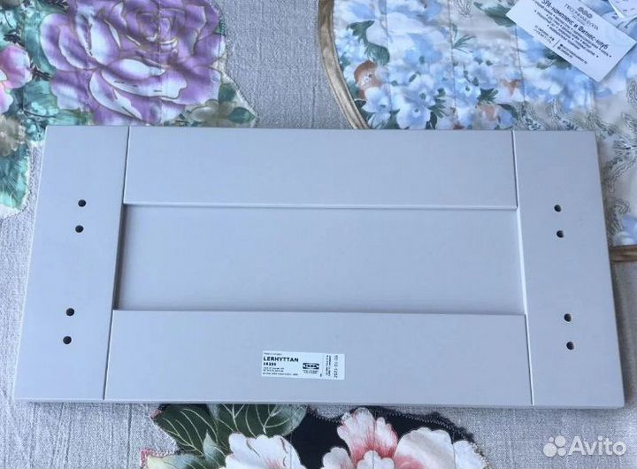 Лерхюттан Фронтальная панель ящика, светло-серый