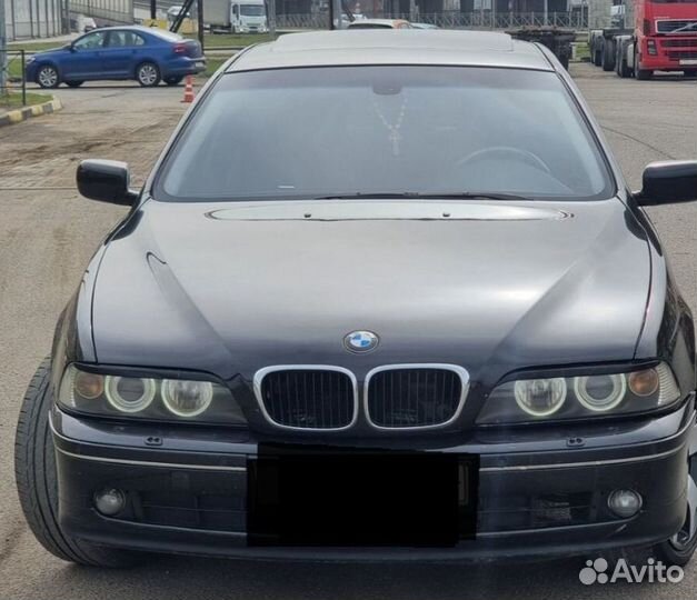 Реснички на фары бмв Е39