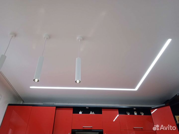 Натяжные потолки 