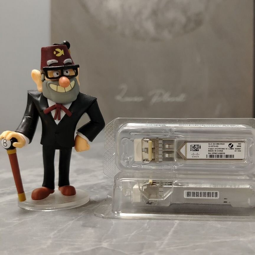 [GLC-SX-MM-RGD] Трансивер Cisco Новый Glc-Sx-Mm-Rgd