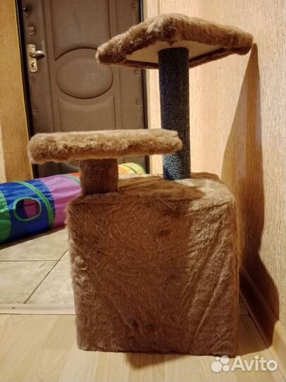 Домик, когтеточка для кошек