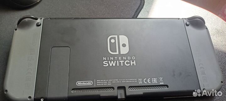Nintendo switch rev 2 с играми + sd 128 gb