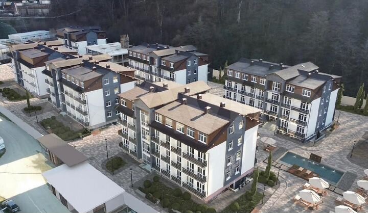 Апартаменты-студия, 24 м², 1/3 эт.