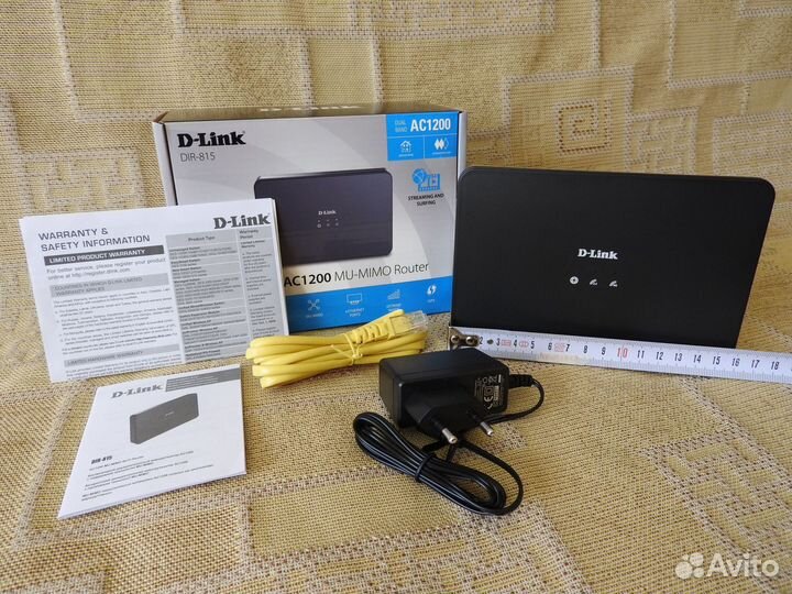 Wi-Fi роутер D-link DIR-815/AC1200 Новый