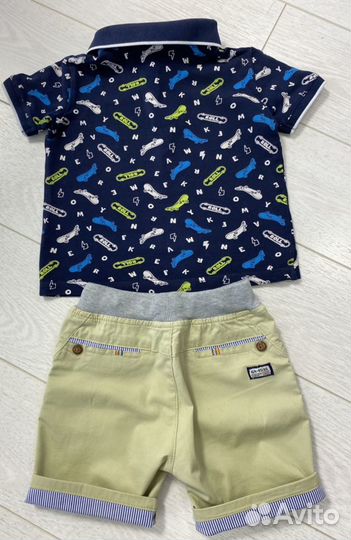 Шорты и поло 110 размер