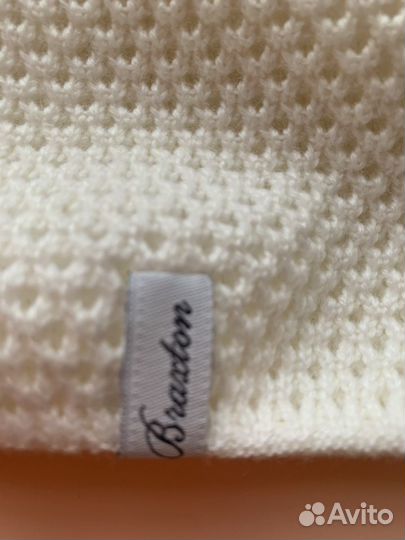 Шапка белая Ангора, шерсть