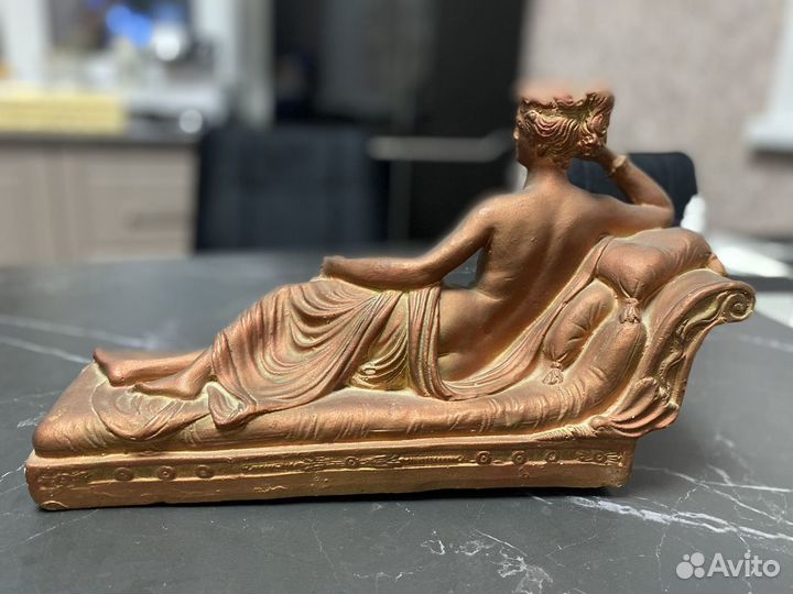 Статуэтка Паулина Боргезе с яблоком. СССР 70-х г