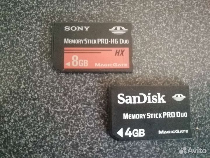 Карта памяти Memory stick pro duo