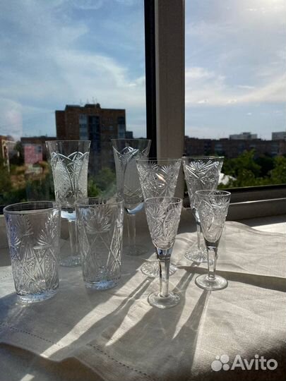 Хрустальные бокалы