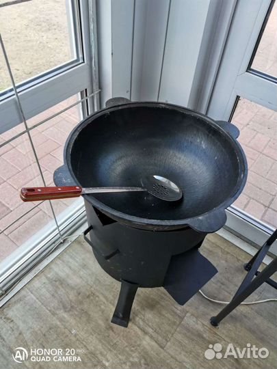 Казан с печкой 12 литров