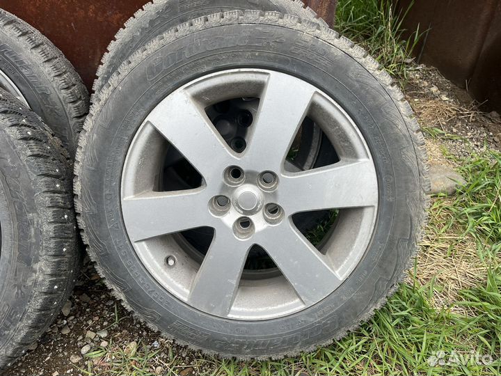 Шины с дисками r16 205 55 шипы, почти новые