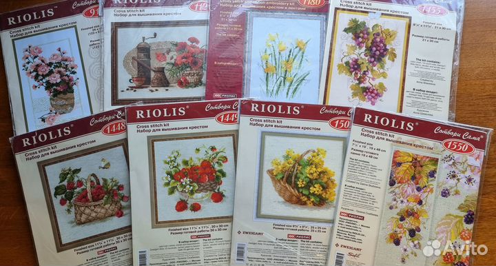 Наборы для вышивания крестом Риолис. Luca-S