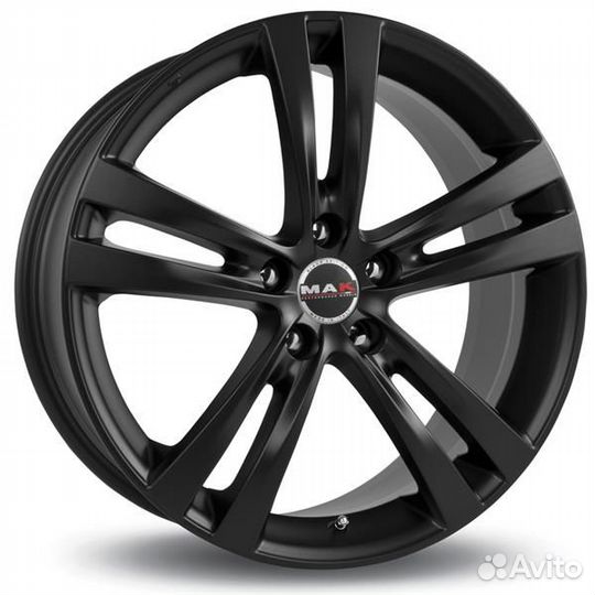 MAK Zenith : 6x16 4*100 Et:50 Dia:60.1 Matt Black