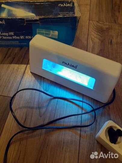 Уф лампа для ногтей 9В